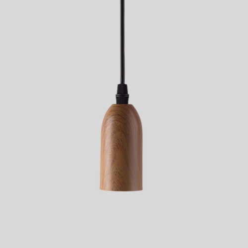 PENDENTE TASCHIBRA DOT METAL VINTAGE AMADEIRADO