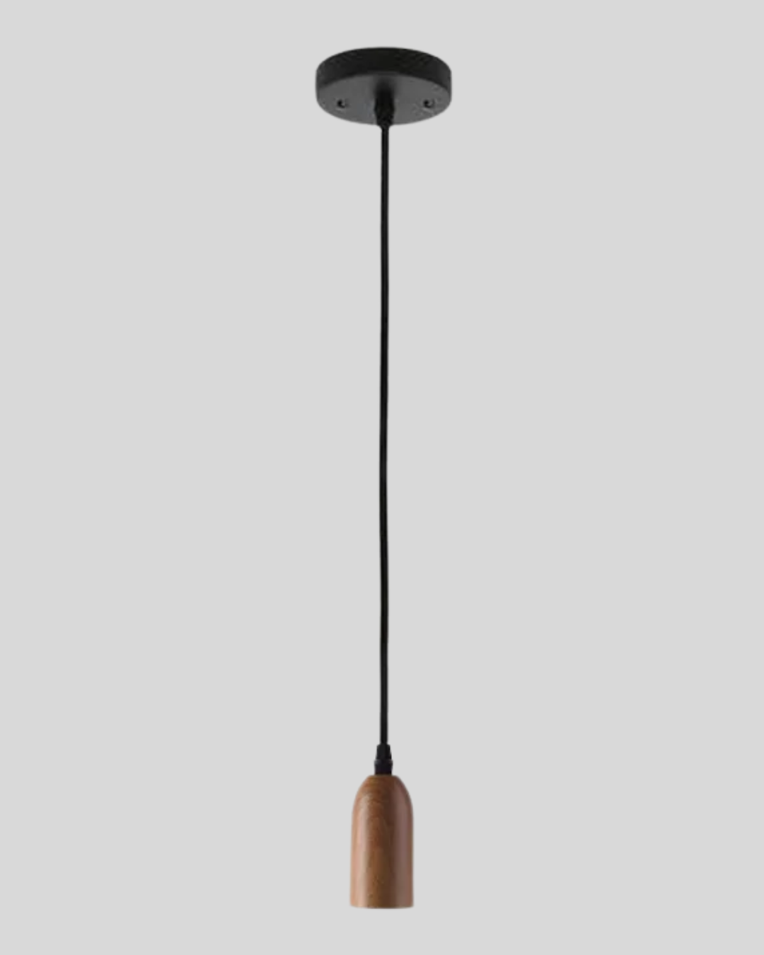 PENDENTE TASCHIBRA DOT METAL VINTAGE AMADEIRADO